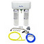 Aqua-Pure AP-DWS1000, Dual Stage Drinking Water Filtration System (Includes Faucet)