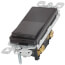 Single-Pole AC Quiet Decora Rocker Switch - Brown (120V)