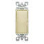 Decora Rocker Switch, Single-Pole - Ivory (15 Amp, 120/277V))