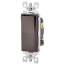 3-Way Decora Rocker Light Switch - Brown (120/277V)