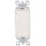 3-Way Decora Rocker Switch - White (15 Amp, 120/277V)