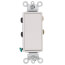 4-Way Decora Rocker Light Switch - White (120/277V)