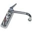 Workboard Faucet, Deck Mount, 4" Centers, 6" Swing Nozzle, Lever Handles, B-1110