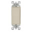 Single-Pole Decora Illuminated Rocker Switch - Light Almond (120/277V)