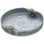 4" x 1/2" Deep Round Box w/ 1/2" Knockouts & Plastic Romex Connector
