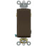 3-Way Decora Plus Rocker Light Switch, Commercial Grade - Brown (120/277V)