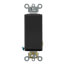 3-Way Decora Plus Rocker Light Switch, Commercial Grade - Black (120/277V)
