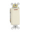 3-Way Decora Plus Illuminated Light Switch, Commercial Grade, 20A - Light Almond (120V)