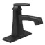 Ashlyn Single Handle Bathroom Faucet - Metal Pop-Up (Matte Black), 564-BLMPU-DST