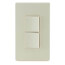 Single Pole/3-Way Combination Switch, 15A - Light Almond (120/277V)