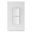 Single-Pole Decora Combination Light Switch - White (120/277V)