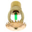 Brass Upright Sprinkler Head 200°F (1/2" Thread)