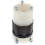 Industrial Grade Connector, 15A, NEMA 6-15R - Black/White (250V)