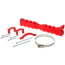 PipeTitan Plus 5 Flame Retardant Kit: (1) Bracket (2) Straps (1) 5" Stainless Steel Band