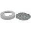5-1/2" Dia. Solid Base Fan Box Fitting (White)