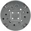 5-1/2" Dia. Solid Base Fan Box Fitting (White)