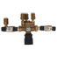 1/2" Threaded 574 Brass RPZ Backflow Preventer (Low Lead)