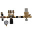 1/2" Threaded 574 Brass RPZ Backflow Preventer & AutoFill Combo w/ Gauge (Low Lead)