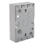 Single-Gang Shallow Switch & Receptacle Device Box Fitting (White)