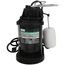 SPF33 1/3 HP, Epoxy Coated Thermoplastic Reinforced Submersible Sump Pump w/ Vertical Float Switch