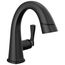 Stryke 1 Handle Pull Down Bathroom Faucet (Matte Black), 577-BLPD-DST
