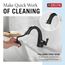 Stryke 1 Handle Pull Down Bathroom Faucet (Matte Black), 577-BLPD-DST