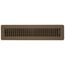 2" x 14" (Wall Opening Size) Golden Sand Floor Register (350 Series)