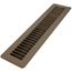 2" x 14" (Wall Opening Size) Golden Sand Floor Register (350 Series)