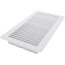 6" x 12" (Wall Opening Size) White Floor Register (350 Series)