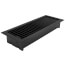 4" x 12" (Wall Opening Size) Black Floor Register (411 Series)