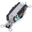 Narrow Body Single Receptacle, 20A, NEMA 5-20R - White (125V)