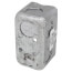 4" x 2-1/8" x 2-1/8" Single-Gang Utility Box w/ 3/4" Knockouts