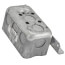 4" x 2-1/8" x 2-1/8" Single-Gang Utility Box w/ 1/2" Knockouts & T Bracket