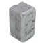 4" x 2-1/8" x 2-1/8" Single-Gang Utility Box w/ 1/2" Knockouts