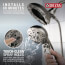 In2ition H2Okinetic 2-in-1 Shower Head 2.5 GPM w/ 5-Spray Pattern (Matte Black), 58480-BL25-PK