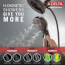 In2ition H2Okinetic 2-in-1 Shower Head 2.5 GPM w/ 5-Spray Pattern (Venetian Bronze), 58480-RB25-PK
