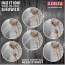 In2ition HSSH 2-in-1 Shower Head 1.75 GPM 4-Spray Pattern (Champagne Bronze), 58499-CZ