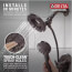 In2ition HSSH 2-in-1 Shower Head 1.75 GPM 4-Spray Pattern (Venetian Bronze), 58499-RB