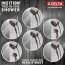 In2ition HSSH 2-in-1 Shower Head 1.75 GPM 4-Spray Pattern (Venetian Bronze), 58499-RB