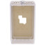 5-3/4" x 3-1/2" x 2-3/4" Clear Plastic Thermostat Guard with Two Bases
