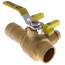 1-1/4" Sweat Full Port Purge & Fill Ball Valve