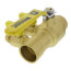 1-1/2" Sweat Full Port Purge & Fill Ball Valve