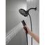 In2ition H2OKinetic 5-Setting 2-in-1 Shower, 1.75 GPM (Matte Black), 58620-BL-PK