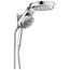 HydroRain H2OKinetic 5-Setting 2-in-1 Shower Head, 1.75 GPM (Lumicoat Chrome), 58680-PR