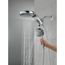 HydroRain H2OKinetic 5-Setting 2-in-1 Shower Head, 1.75 GPM (Lumicoat Chrome), 58680-PR
