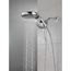 HydroRain H2OKinetic 5-Setting 2-in-1 Shower Head, 1.75 GPM (Lumicoat Chrome), 58680-PR