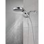 HydroRain H2OKinetic 5-Setting 2-in-1 Shower Head, 1.75 GPM (Lumicoat Chrome), 58680-PR