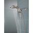HydroRain H2OKinetic 5-Setting 2-in-1 Shower Head, 1.75 GPM (Stainless), 58680-SS