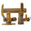 1-1/4" Sweat Run x 1" Hydro-Core Right Flange Manifold w/ 1" Sweat Union Connection