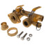 1-1/4" Sweat Run x 1" Hydro-Core Right Flange Manifold w/ 1" Sweat Union Connection